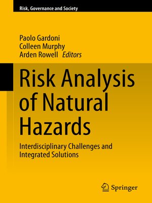 cover image of Risk Analysis of Natural Hazards